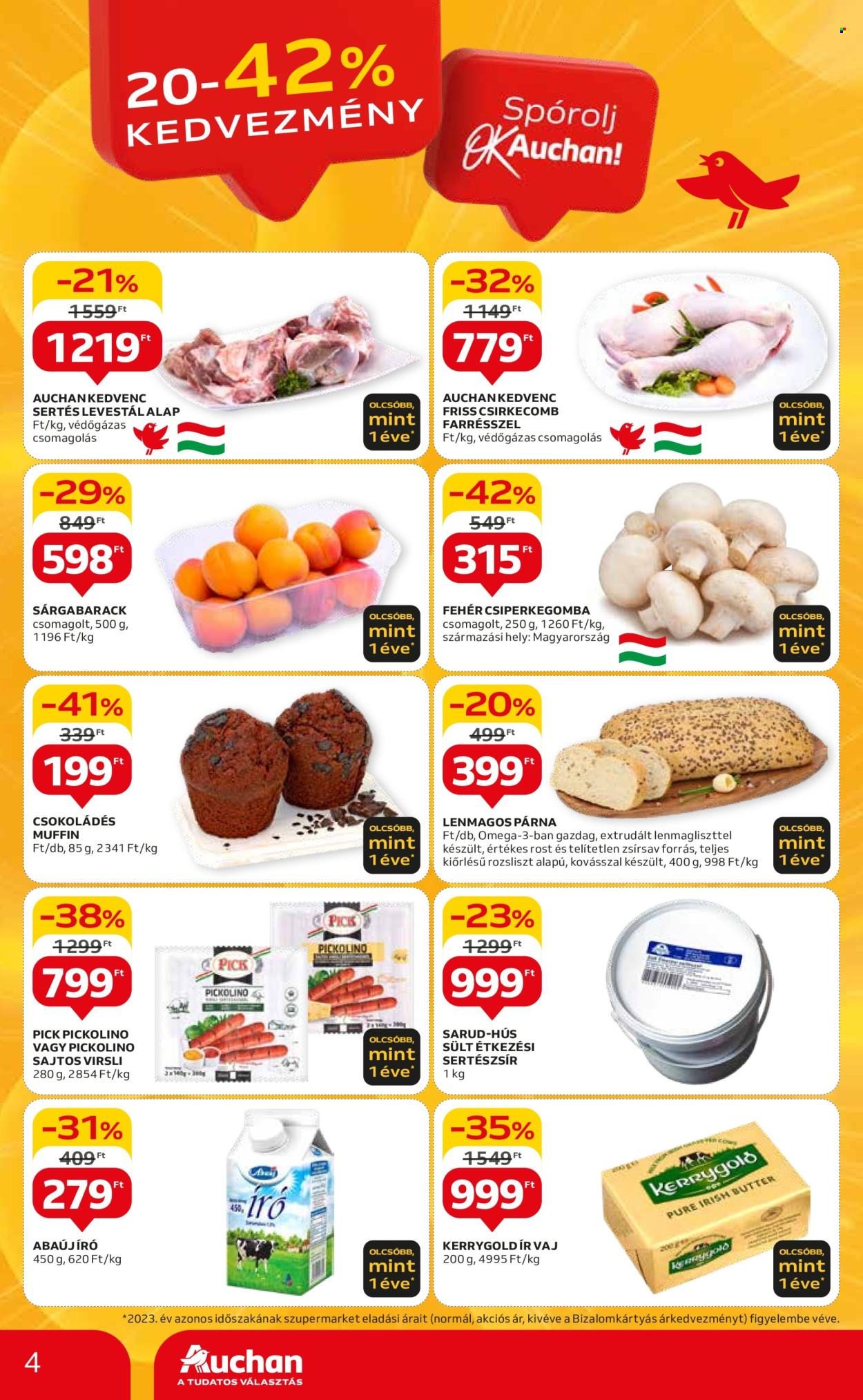 Auchan akciós újságok - 2024.05.23 - 2024.05.29. Oldal 4