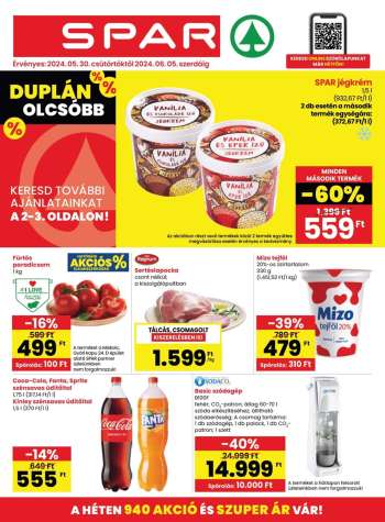 Újság SPAR - 2024.05.30 - 2024.06.05.