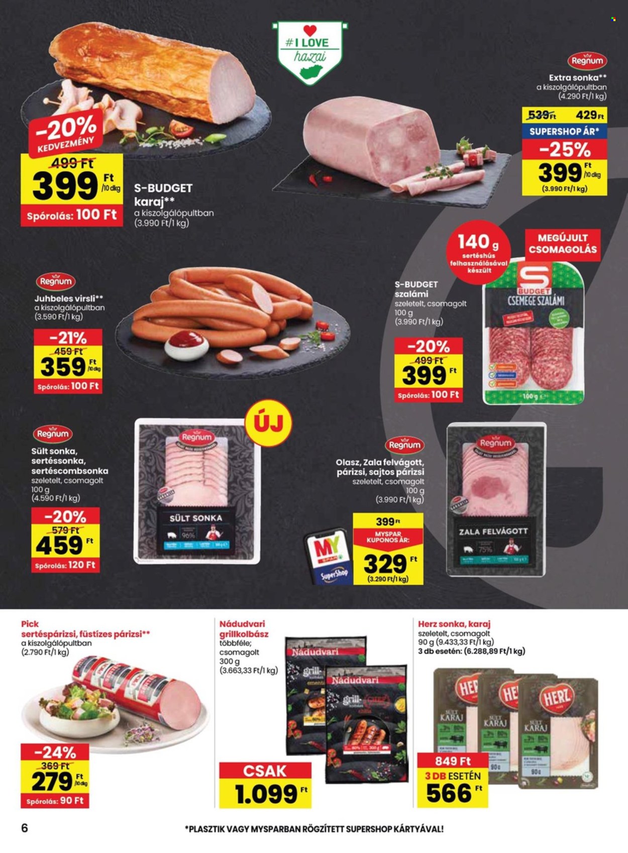 SPAR akciós újságok - 2024.05.30 - 2024.06.05. Oldal 6