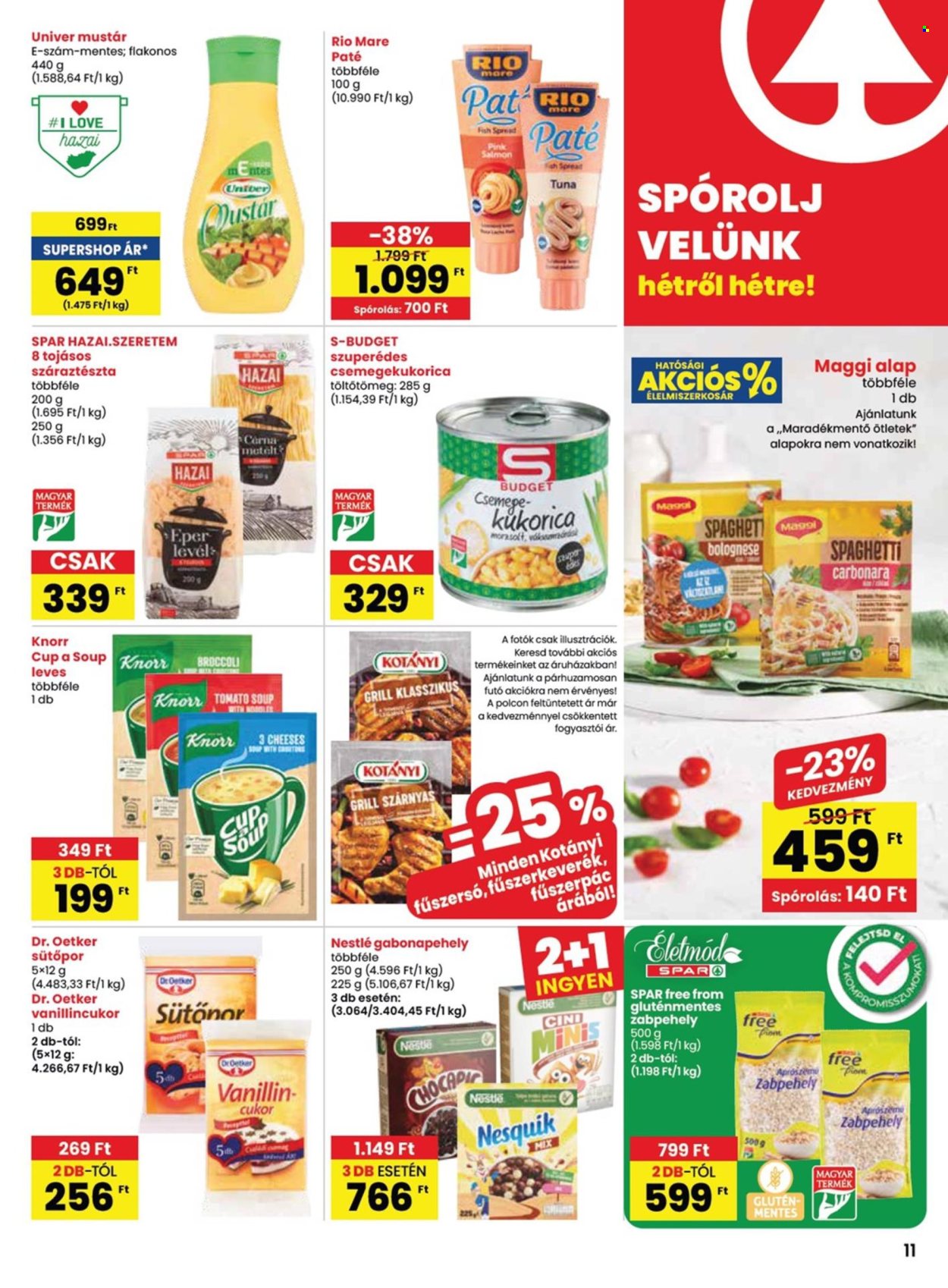 SPAR akciós újságok - 2024.05.30 - 2024.06.05. Oldal 11