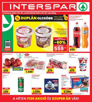 Újság INTERSPAR - 2024.05.30 - 2024.06.05.