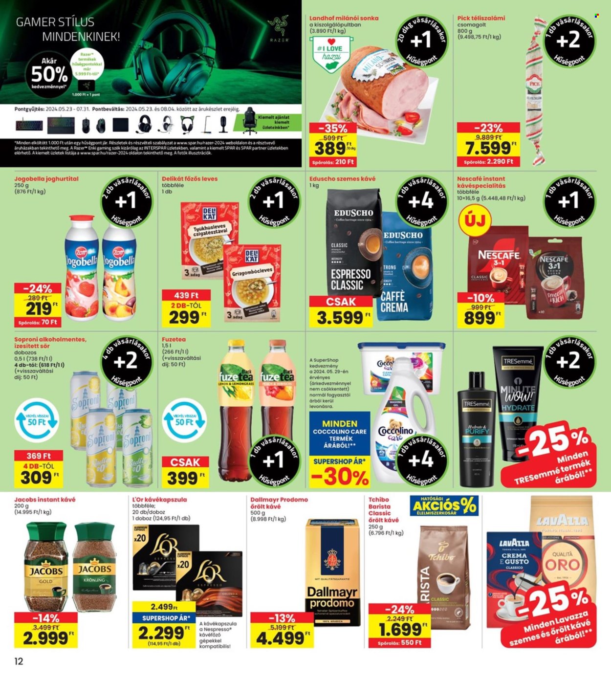 INTERSPAR akciós újságok - 2024.05.30 - 2024.06.05. Oldal 12