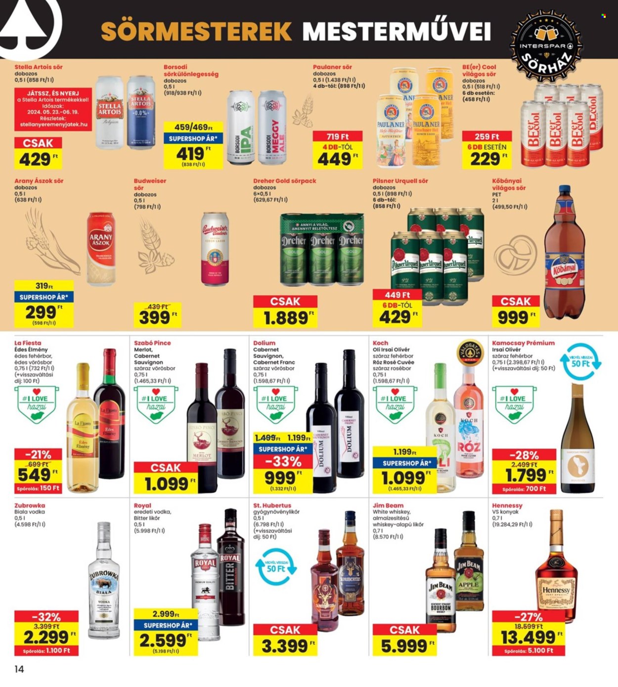 INTERSPAR akciós újságok - 2024.05.30 - 2024.06.05. Oldal 14