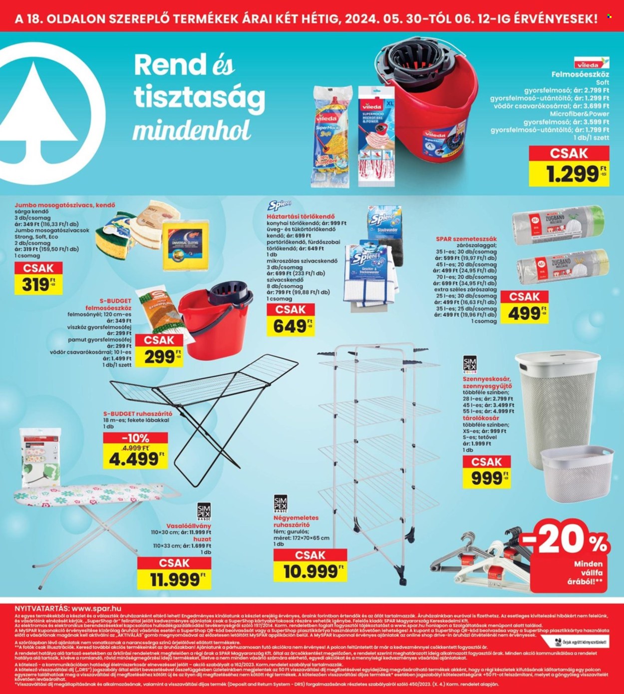 INTERSPAR akciós újságok - 2024.05.30 - 2024.06.05. Oldal 18