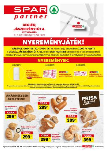 Újság SPAR - 2024.05.30 - 2024.06.05.