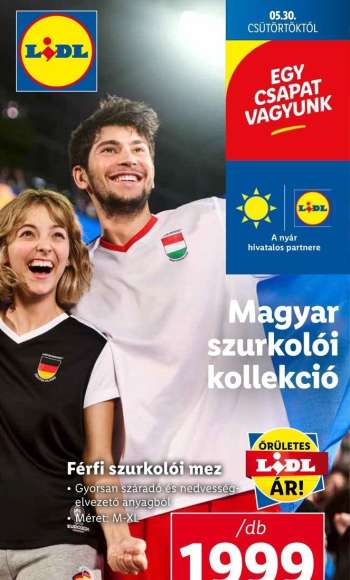 Újság Lidl.