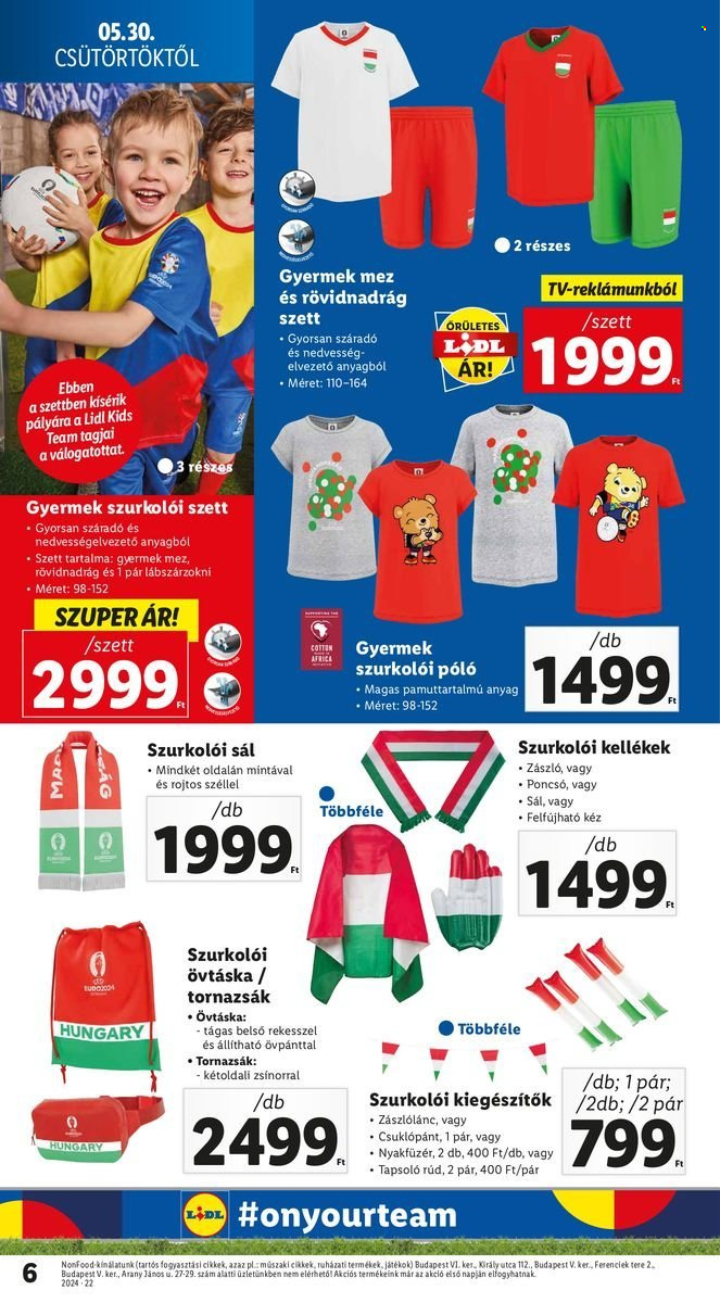 Lidl akciós újságok. Oldal 6