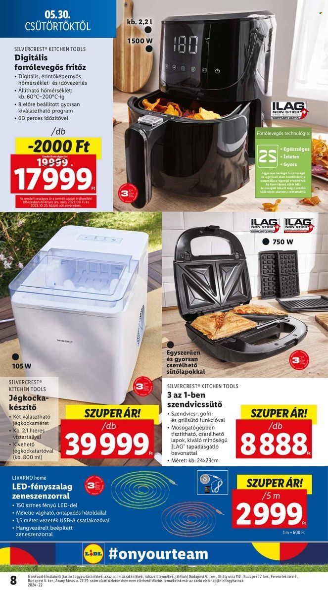 Lidl akciós újságok. Oldal 8