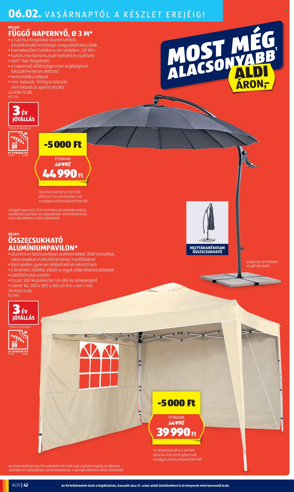 Aldi akciós újságok - 2024.05.30 - 2024.06.05. Oldal 46