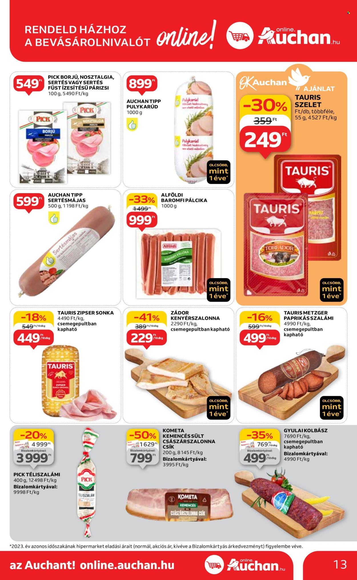 Auchan akciós újságok - 2024.05.30 - 2024.06.05. Oldal 13
