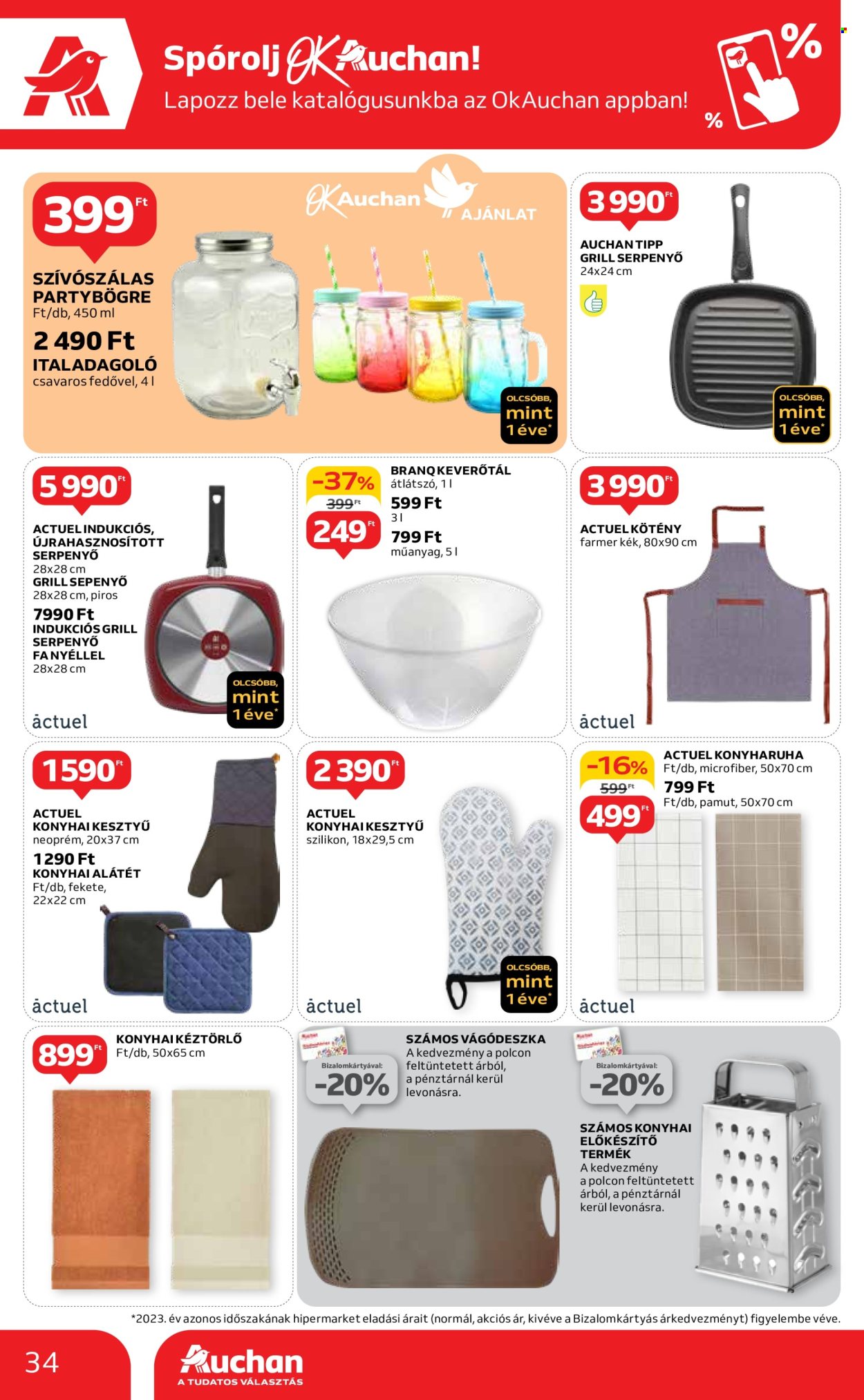 Auchan akciós újságok - 2024.05.30 - 2024.06.05. Oldal 34