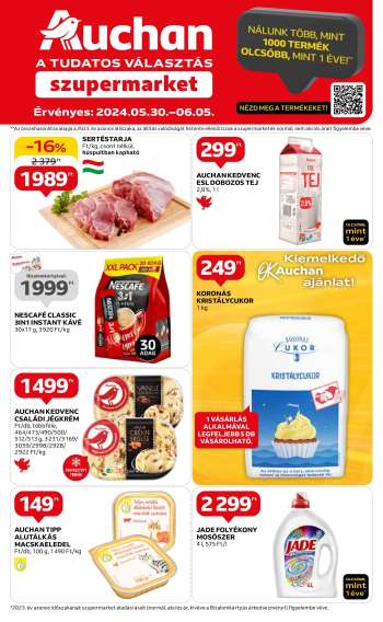 Újság Auchan - 2024.05.30 - 2024.06.05.