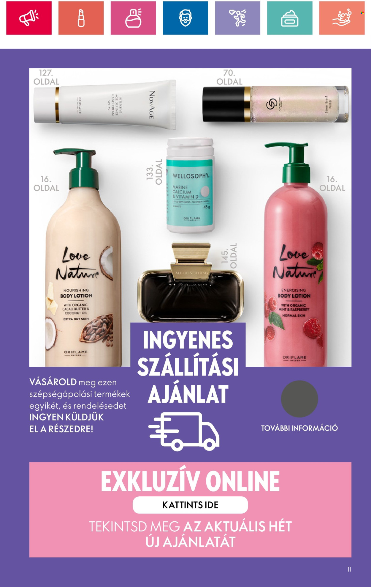 Oriflame akciós újságok - 2024.05.28 - 2024.06.17. Oldal 11