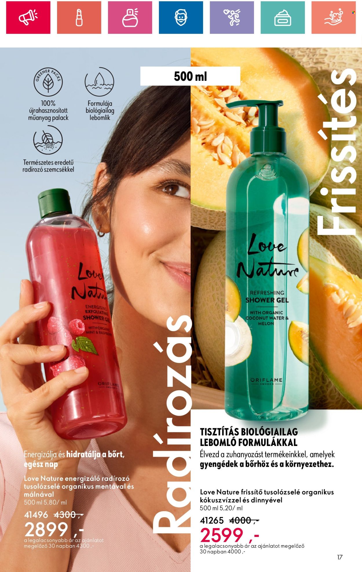 Oriflame akciós újságok - 2024.05.28 - 2024.06.17. Oldal 17