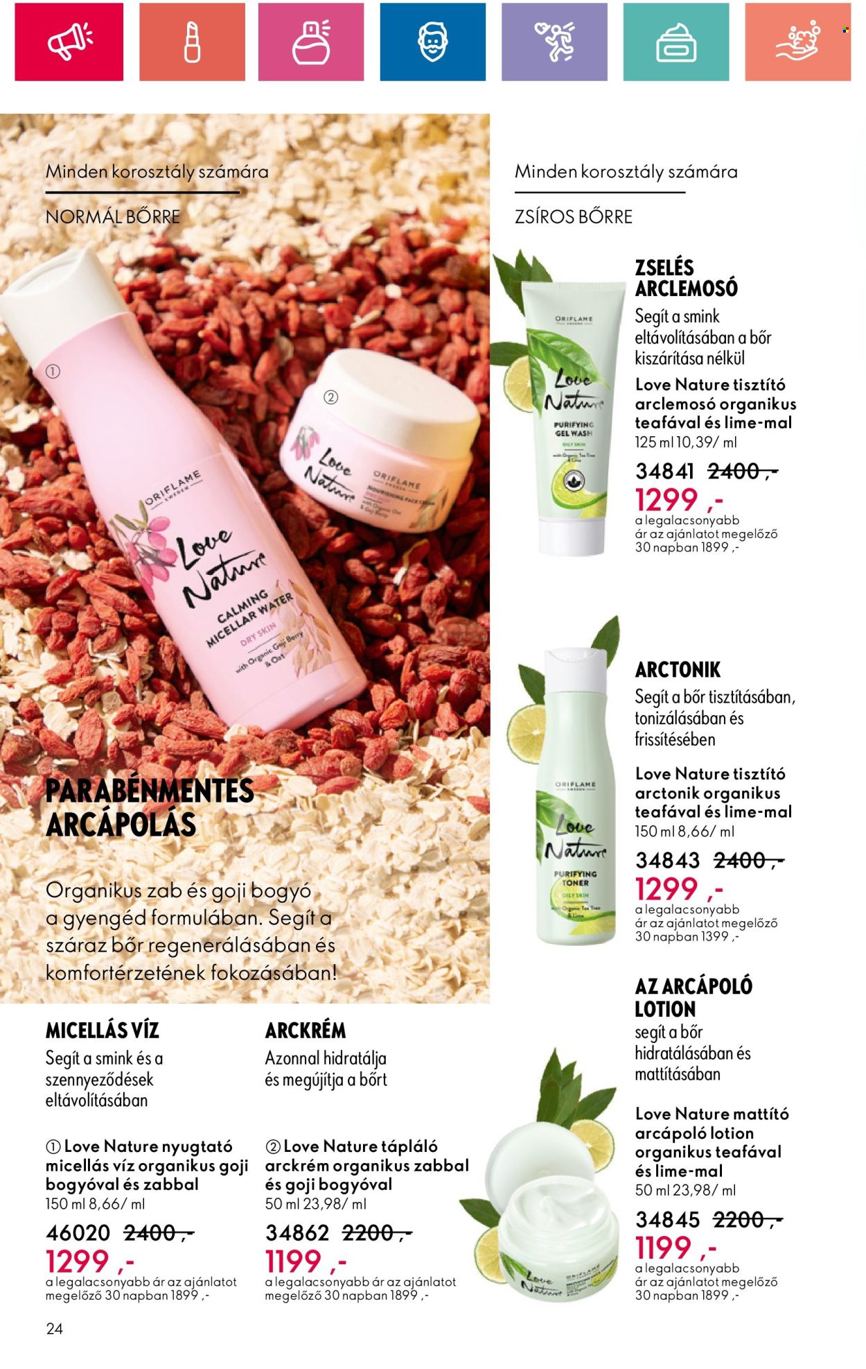 Oriflame akciós újságok - 2024.05.28 - 2024.06.17. Oldal 24
