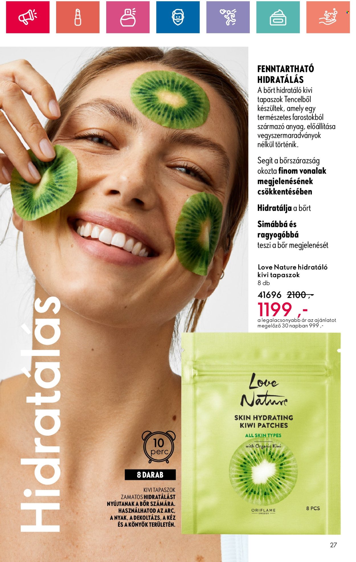 Oriflame akciós újságok - 2024.05.28 - 2024.06.17. Oldal 27