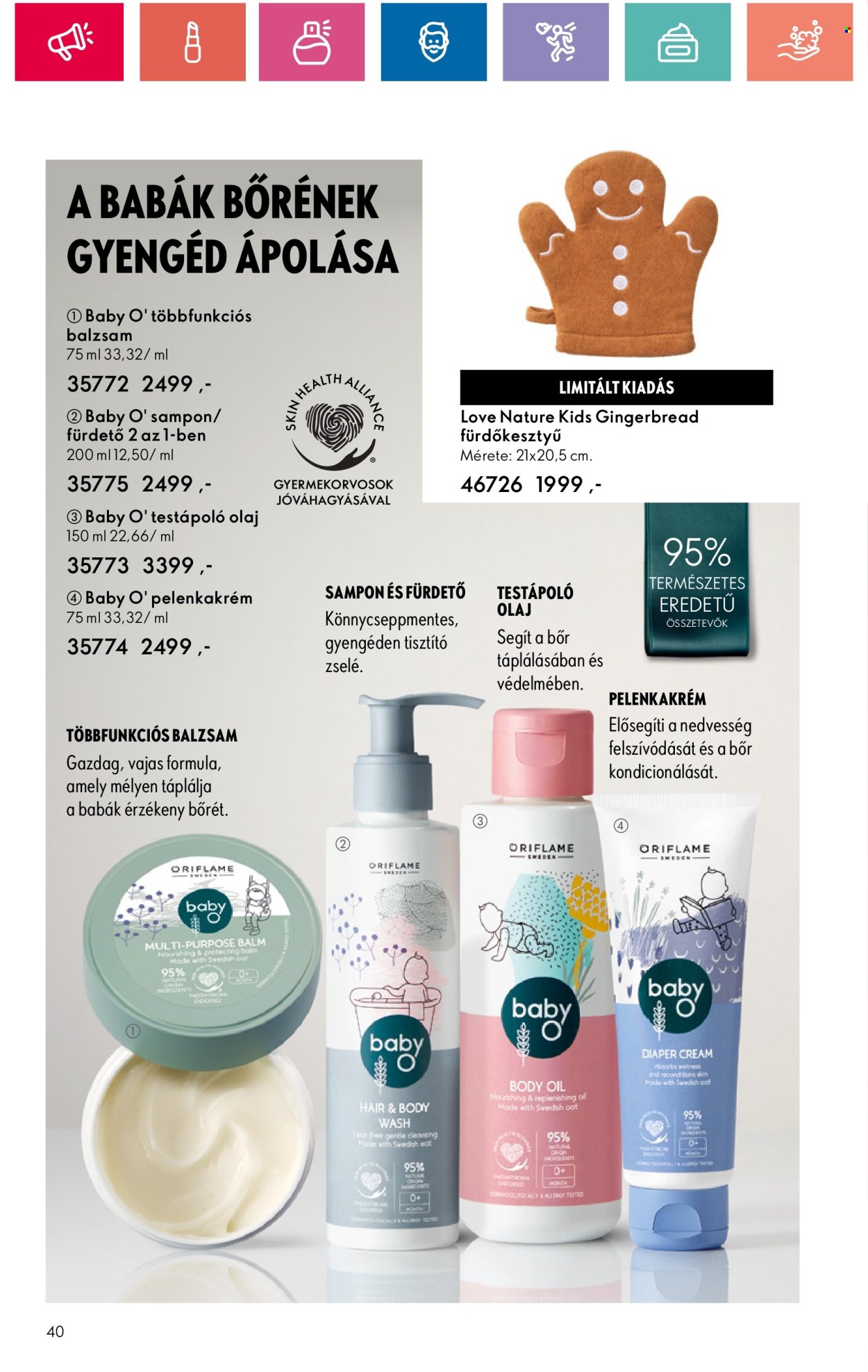 Oriflame akciós újságok - 2024.05.28 - 2024.06.17. Oldal 40