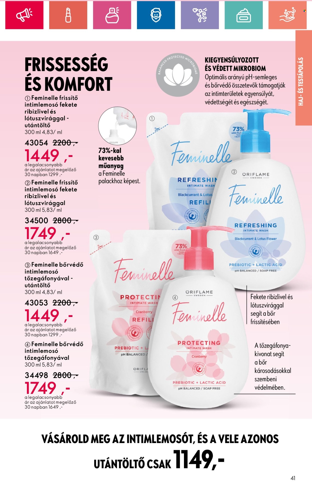 Oriflame akciós újságok - 2024.05.28 - 2024.06.17. Oldal 41