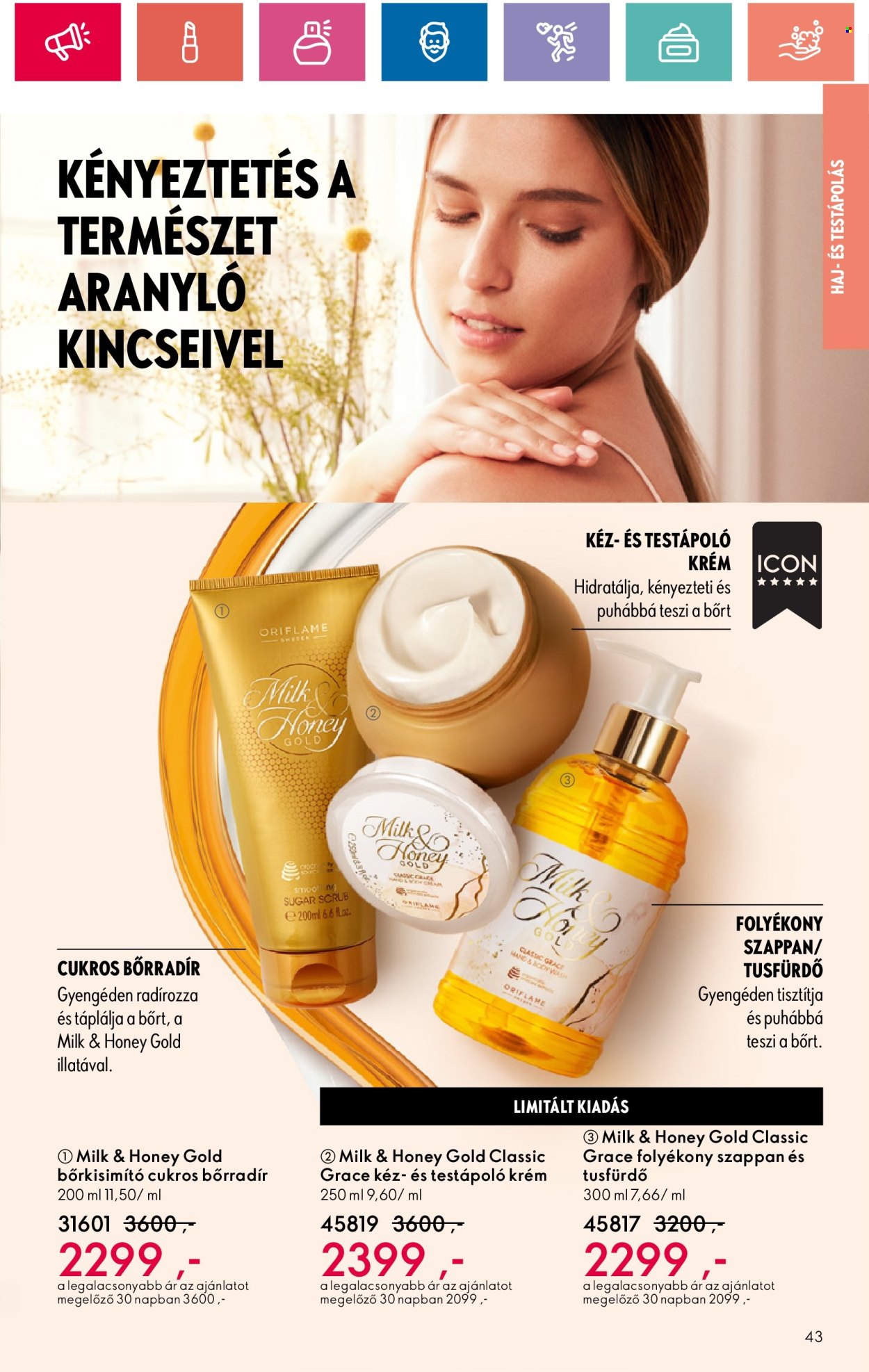 Oriflame akciós újságok - 2024.05.28 - 2024.06.17. Oldal 43