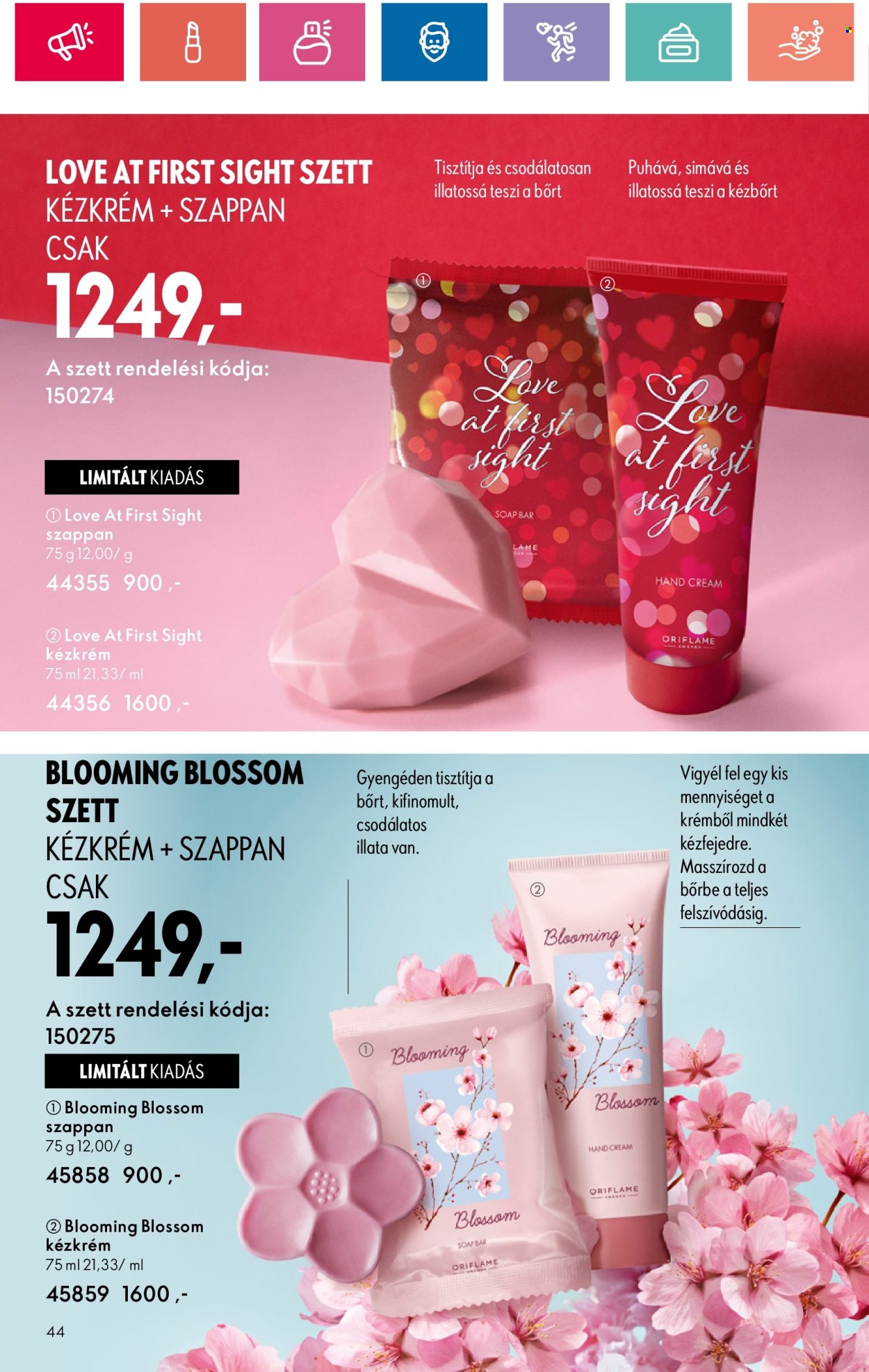 Oriflame akciós újságok - 2024.05.28 - 2024.06.17. Oldal 44