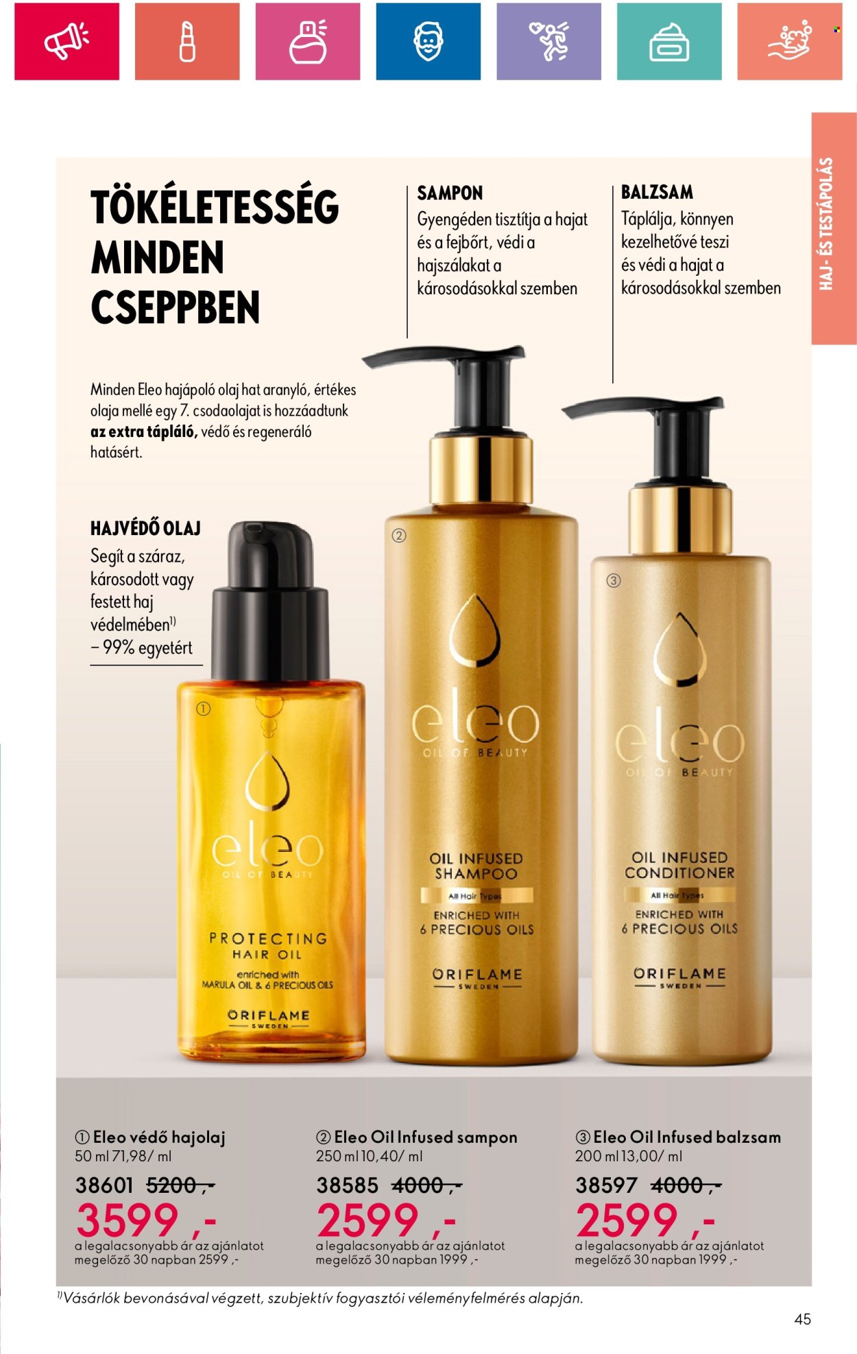 Oriflame akciós újságok - 2024.05.28 - 2024.06.17. Oldal 45