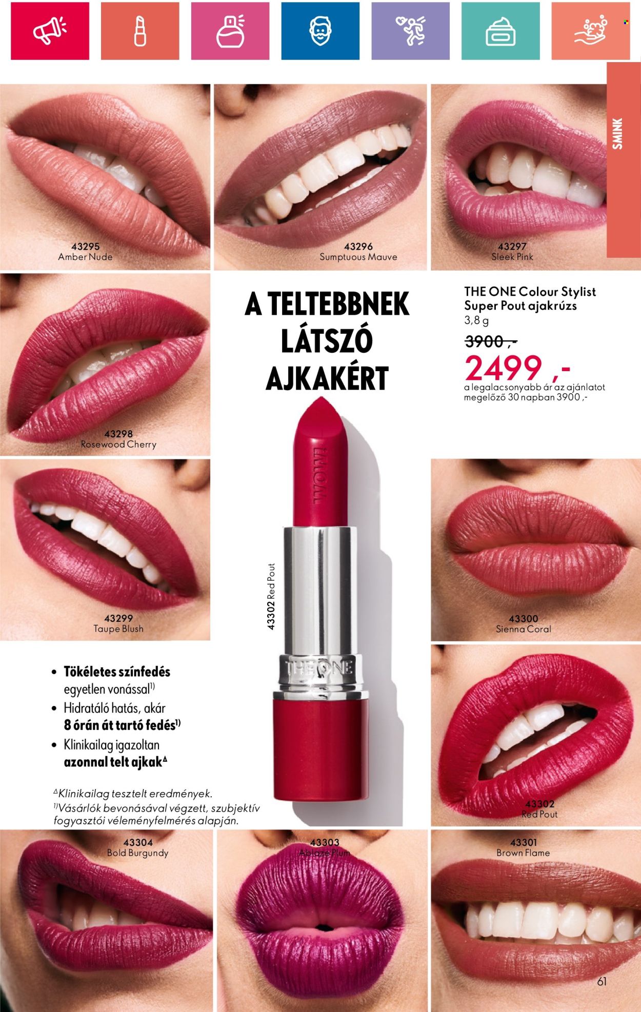 Oriflame akciós újságok - 2024.05.28 - 2024.06.17. Oldal 61