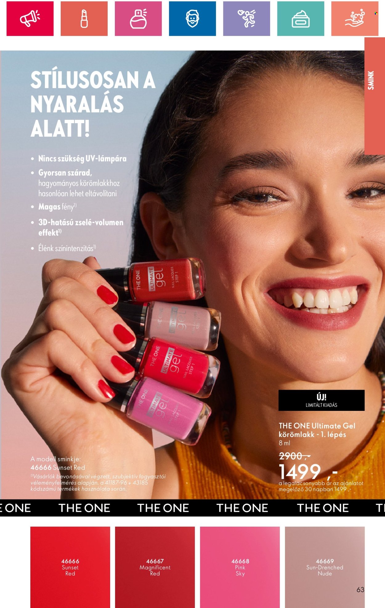 Oriflame akciós újságok - 2024.05.28 - 2024.06.17. Oldal 63