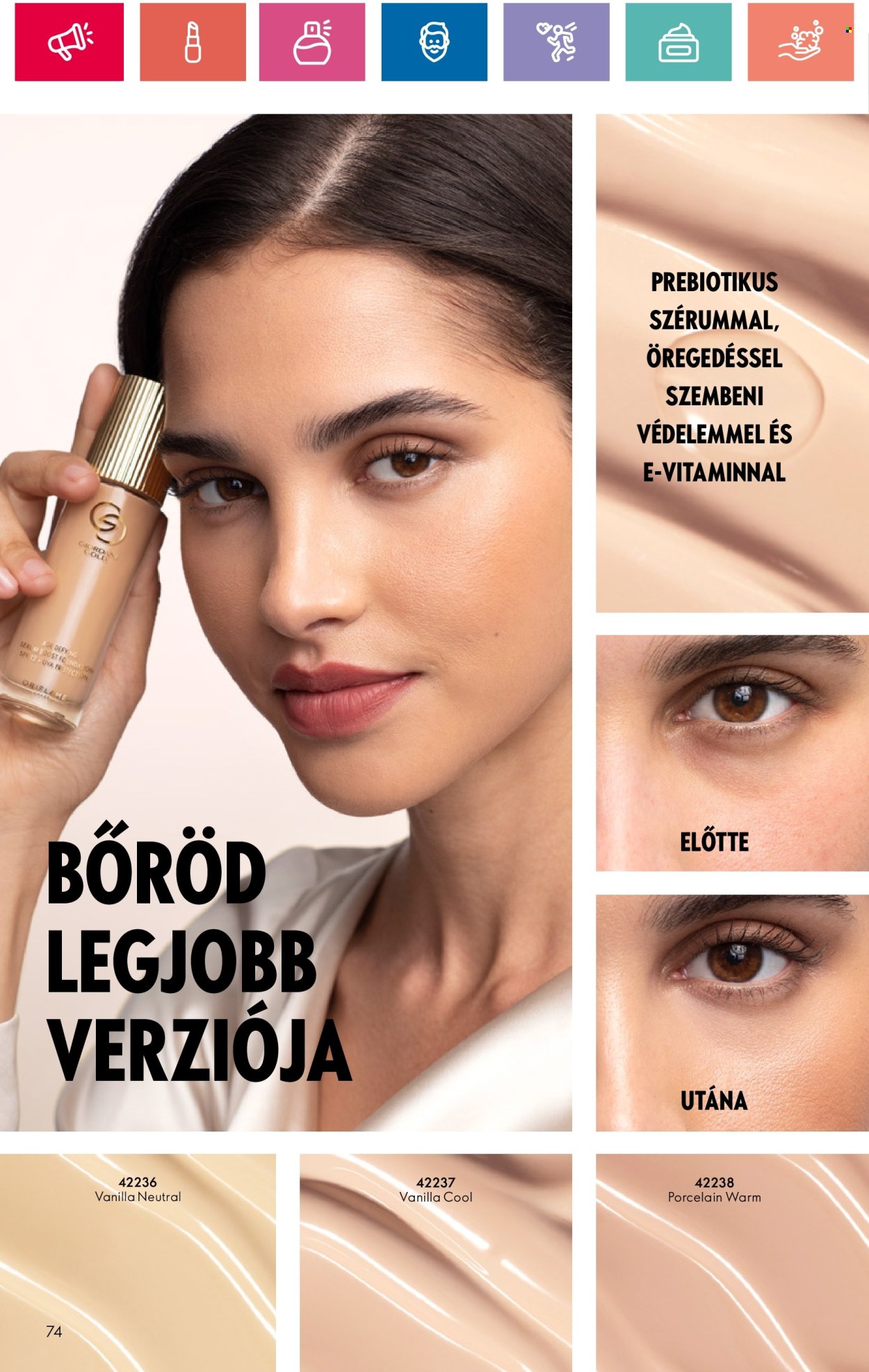 Oriflame akciós újságok - 2024.05.28 - 2024.06.17. Oldal 74