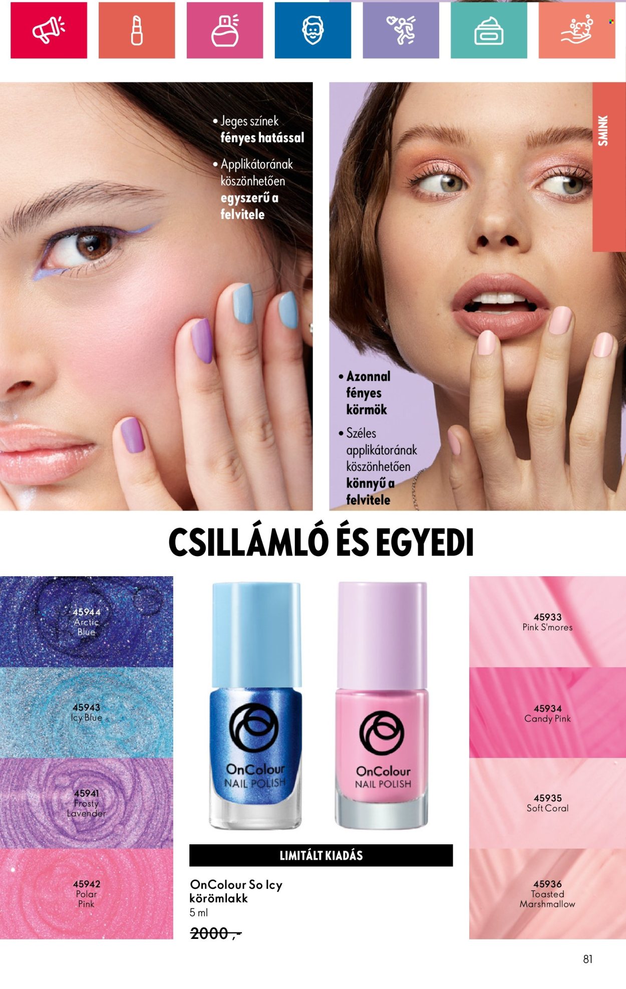 Oriflame akciós újságok - 2024.05.28 - 2024.06.17. Oldal 81