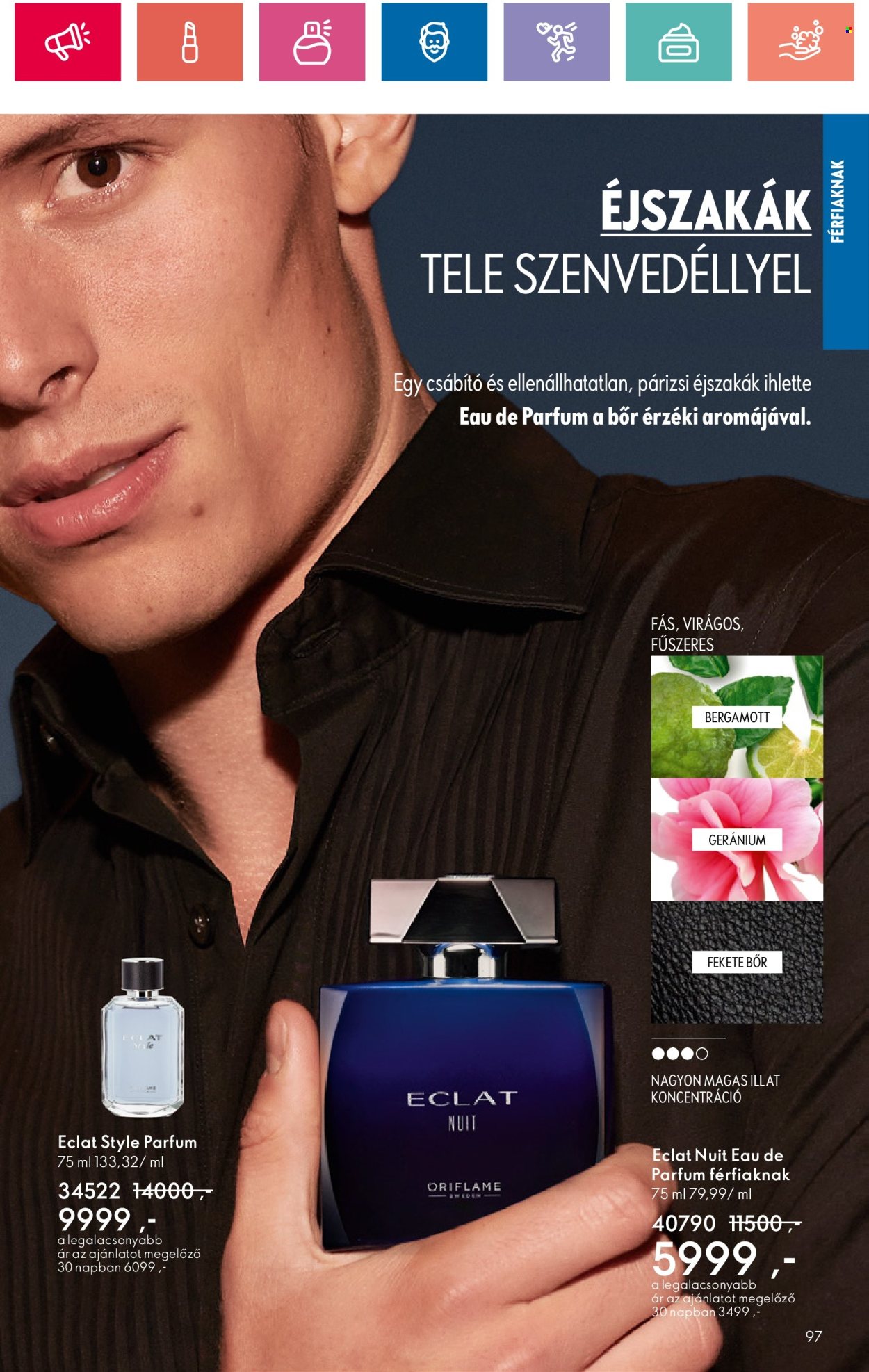 Oriflame akciós újságok - 2024.05.28 - 2024.06.17. Oldal 97
