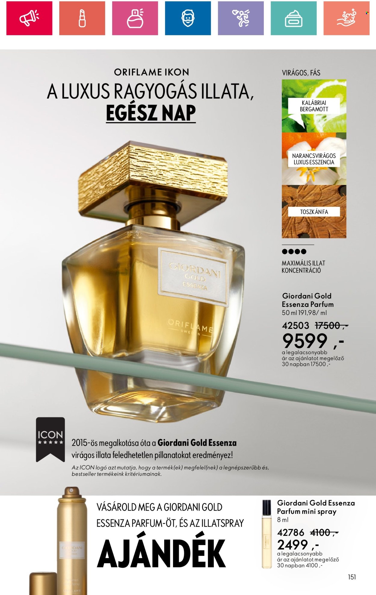 Oriflame akciós újságok - 2024.05.28 - 2024.06.17. Oldal 151