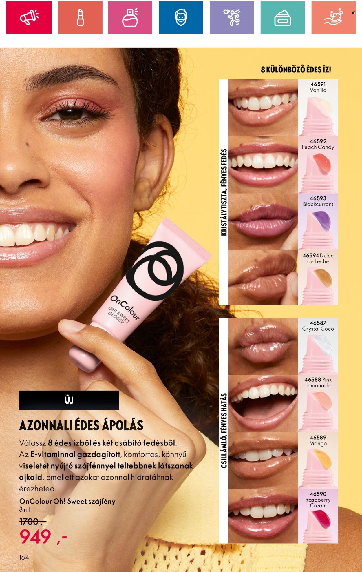 Oriflame akciós újságok - 2024.05.28 - 2024.06.17. Oldal 164