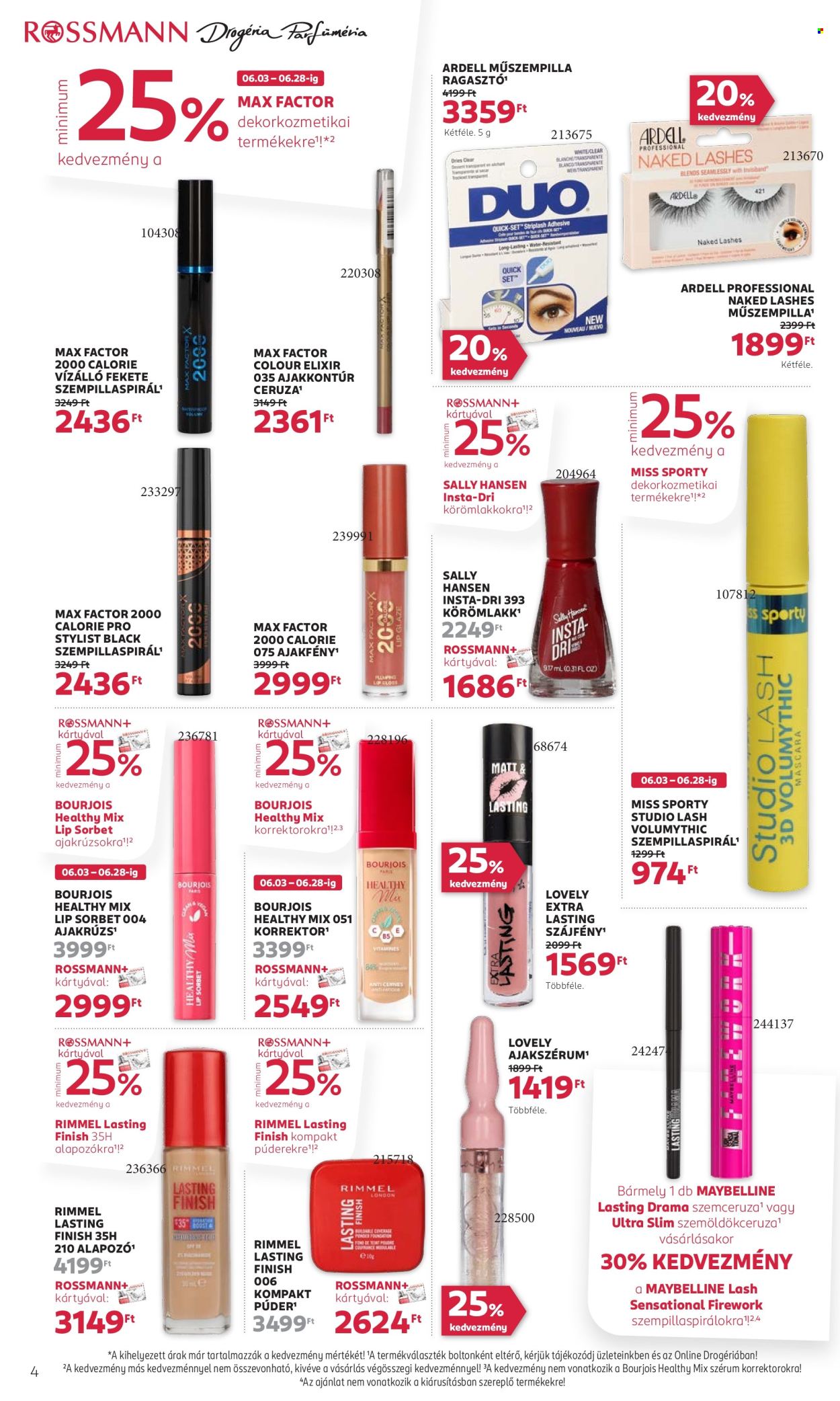 Rossmann akciós újságok - 2024.06.03 - 2024.06.14. Oldal 4