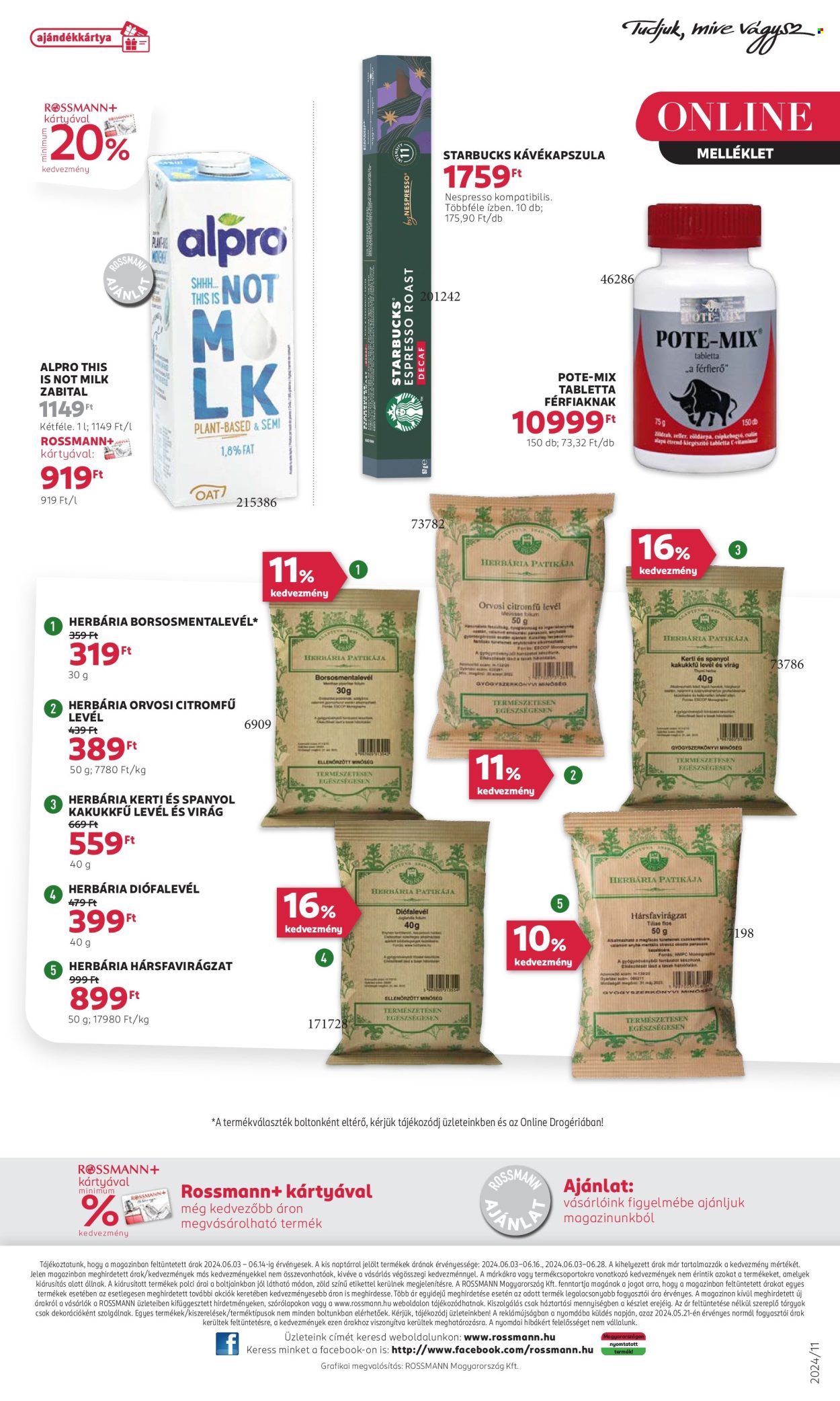 Rossmann akciós újságok - 2024.06.03 - 2024.06.14. Oldal 27