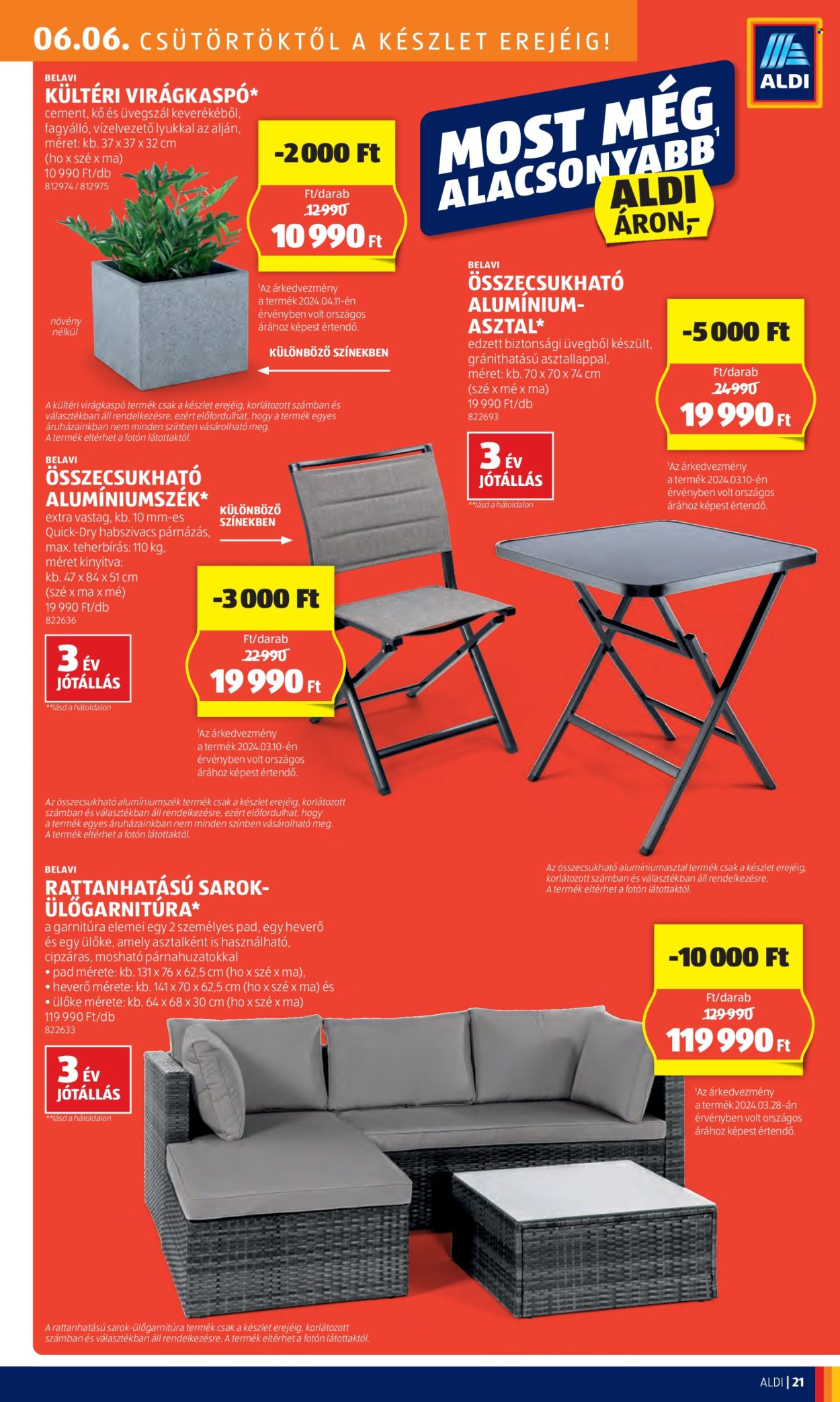 Aldi akciós újságok - 2024.06.06 - 2024.06.12. Oldal 23