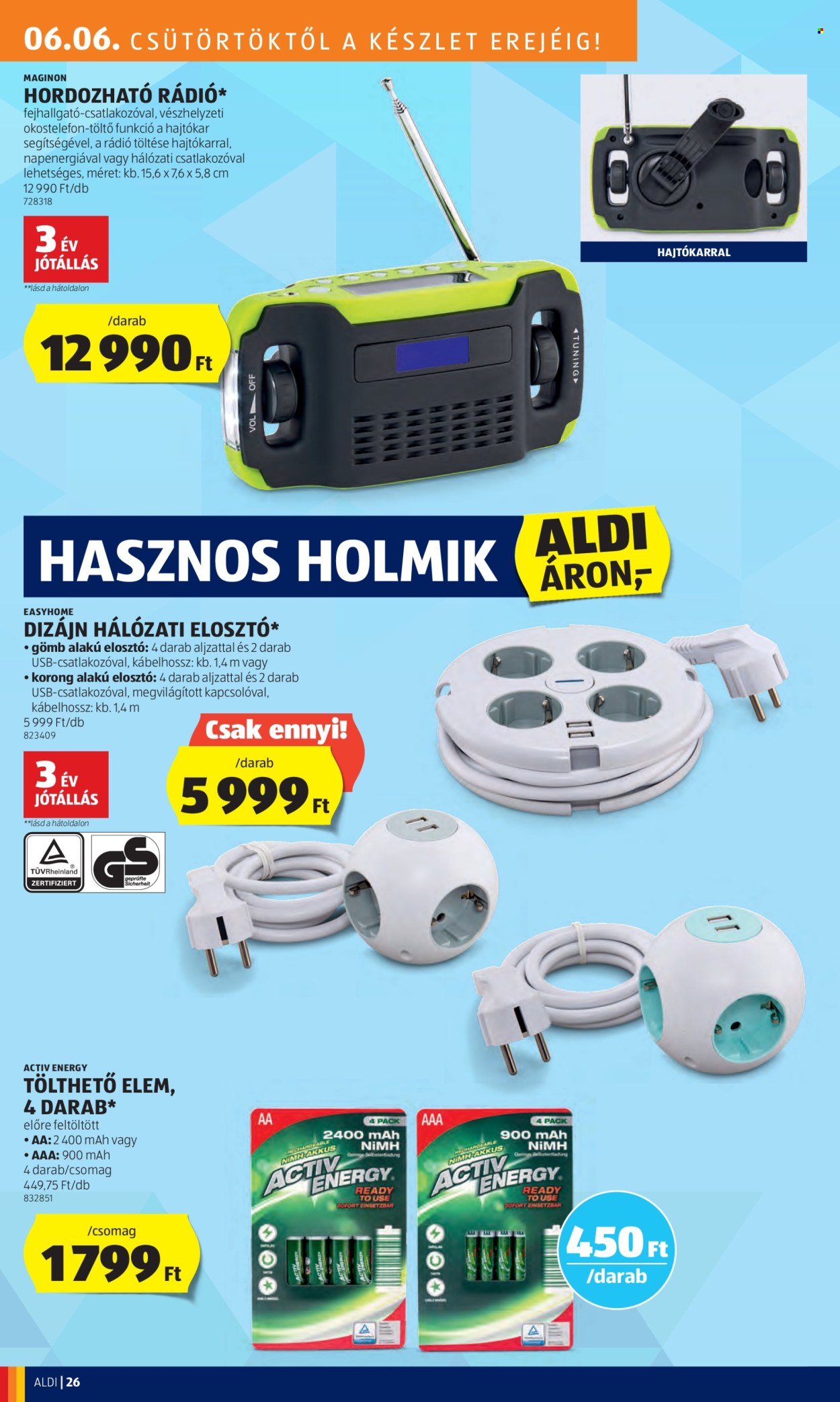 Aldi akciós újságok - 2024.06.06 - 2024.06.12. Oldal 28
