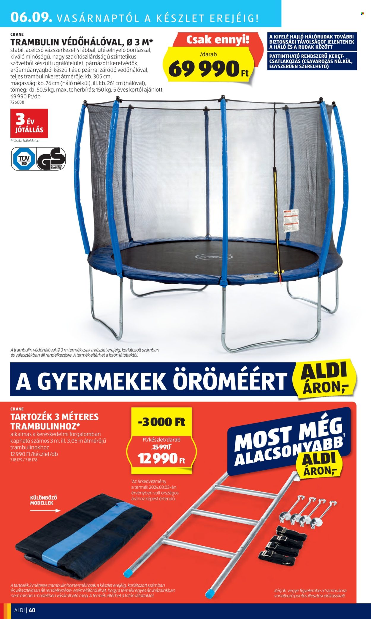 Aldi akciós újságok - 2024.06.06 - 2024.06.12. Oldal 46
