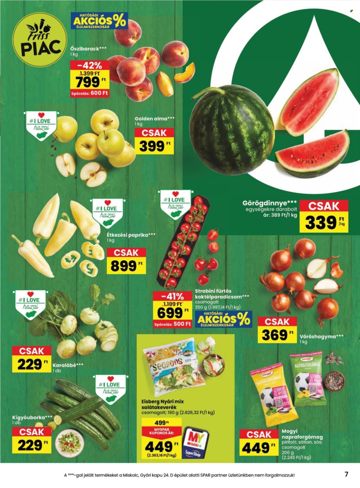 SPAR akciós újságok - 2024.06.06 - 2024.06.12. Oldal 7