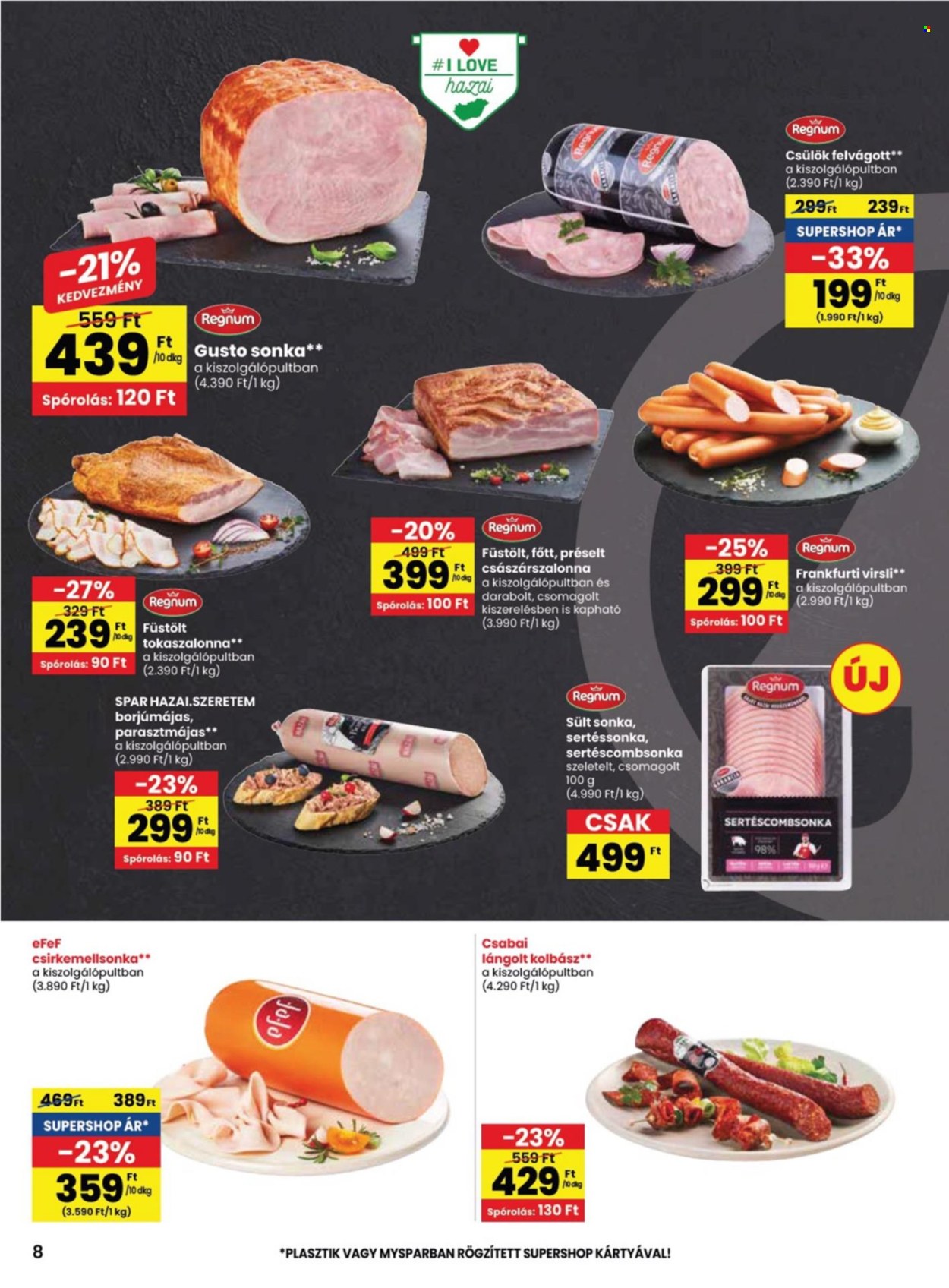 SPAR akciós újságok - 2024.06.06 - 2024.06.12. Oldal 8