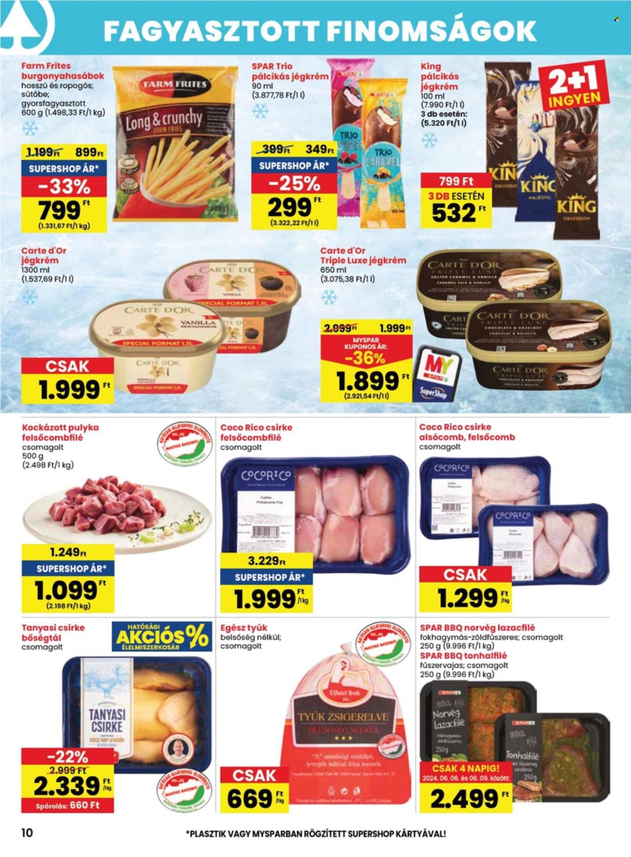 SPAR akciós újságok - 2024.06.06 - 2024.06.12. Oldal 10