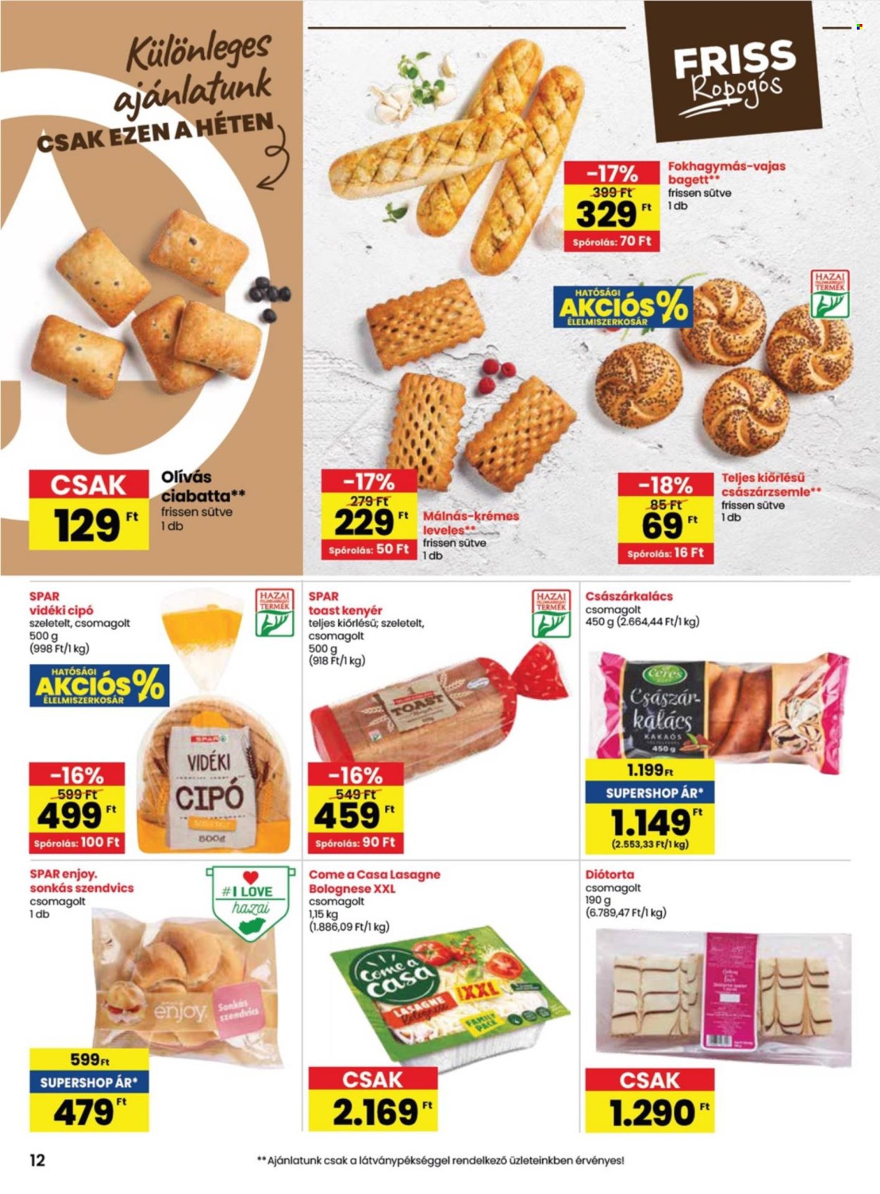 SPAR akciós újságok - 2024.06.06 - 2024.06.12. Oldal 12