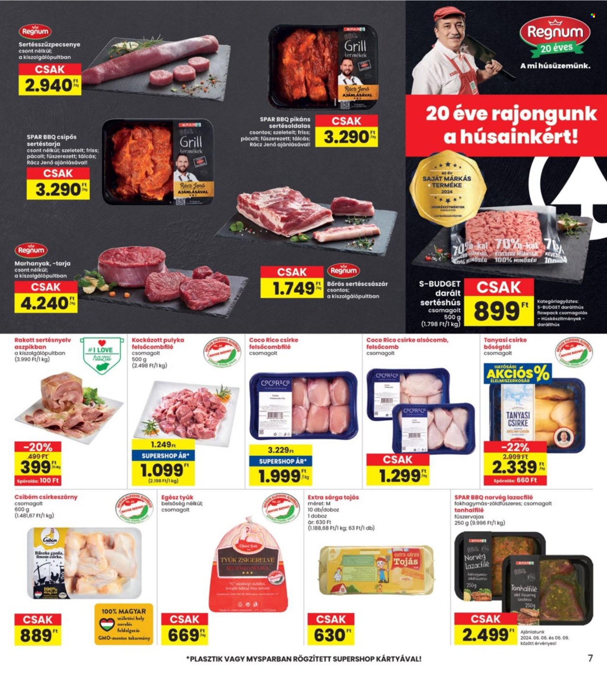 INTERSPAR akciós újságok - 2024.06.06 - 2024.06.12. Oldal 7