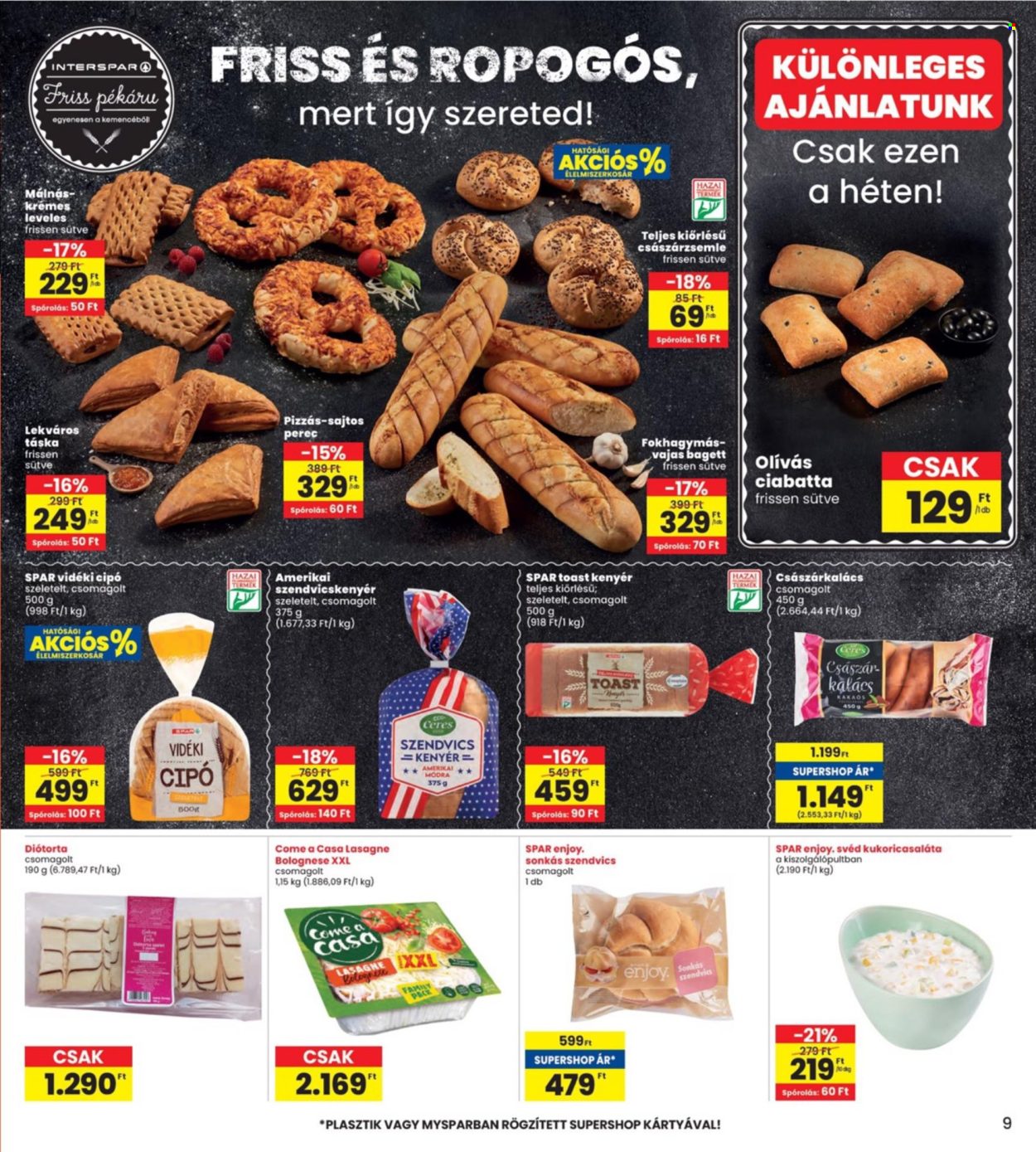 INTERSPAR akciós újságok - 2024.06.06 - 2024.06.12. Oldal 9