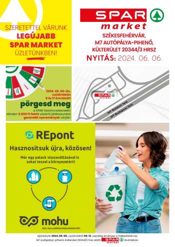 Újság SPAR market - 2024.06.06 - 2024.06.12.