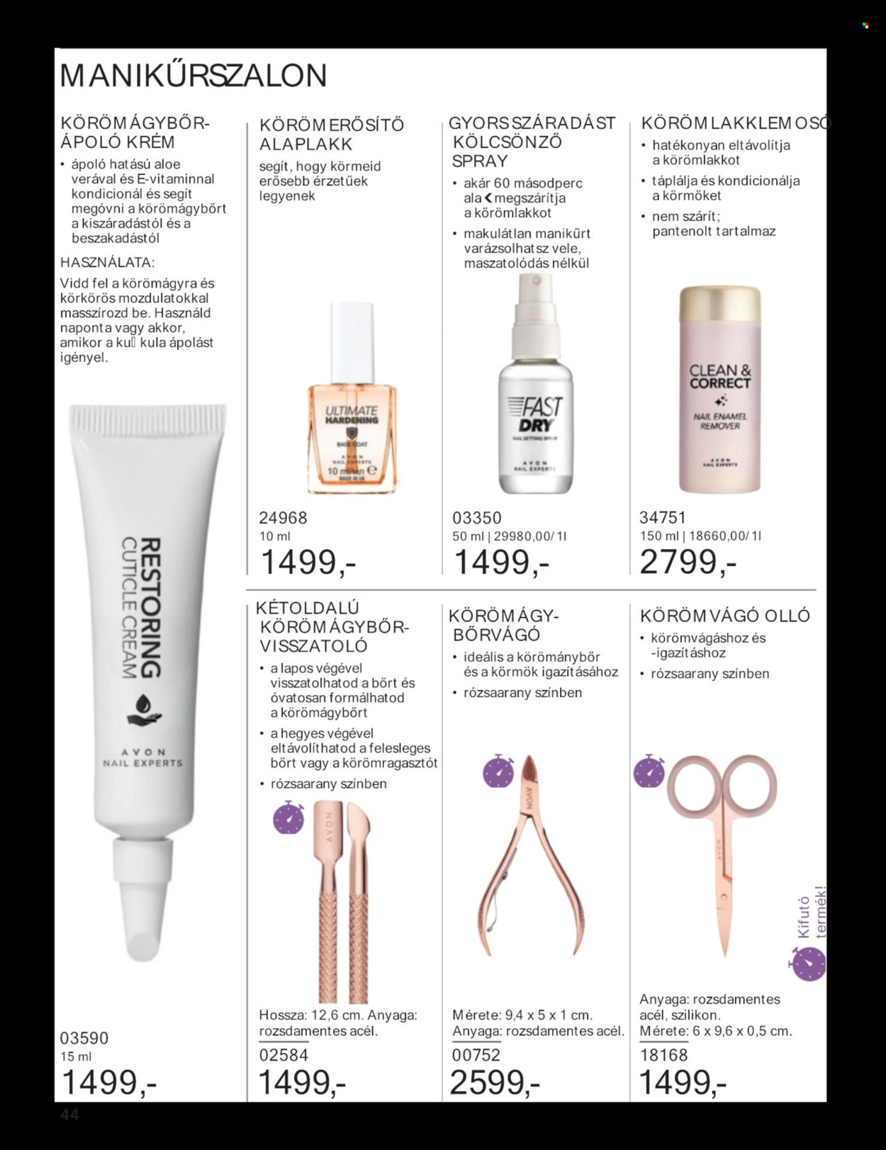 Avon akciós újságok - 2024.06.01 - 2024.06.30. Oldal 46
