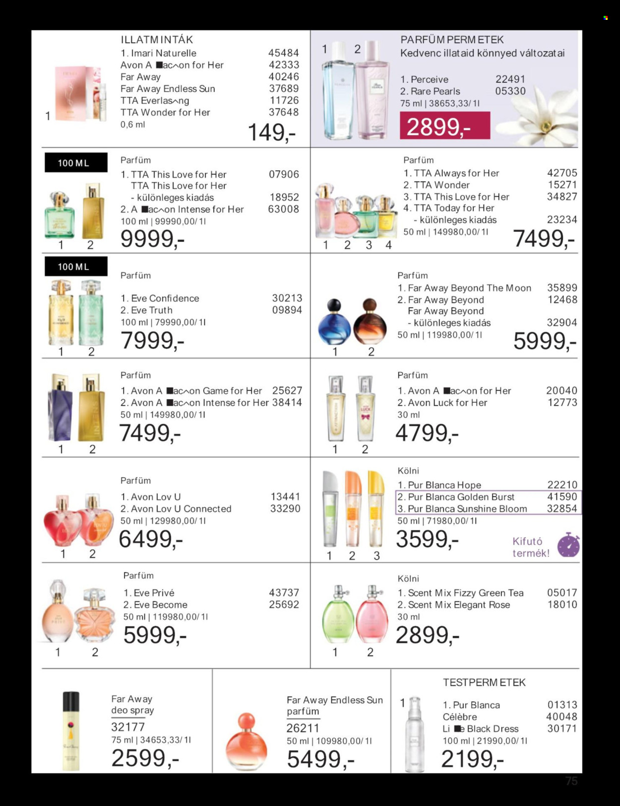 Avon akciós újságok - 2024.06.01 - 2024.06.30. Oldal 77