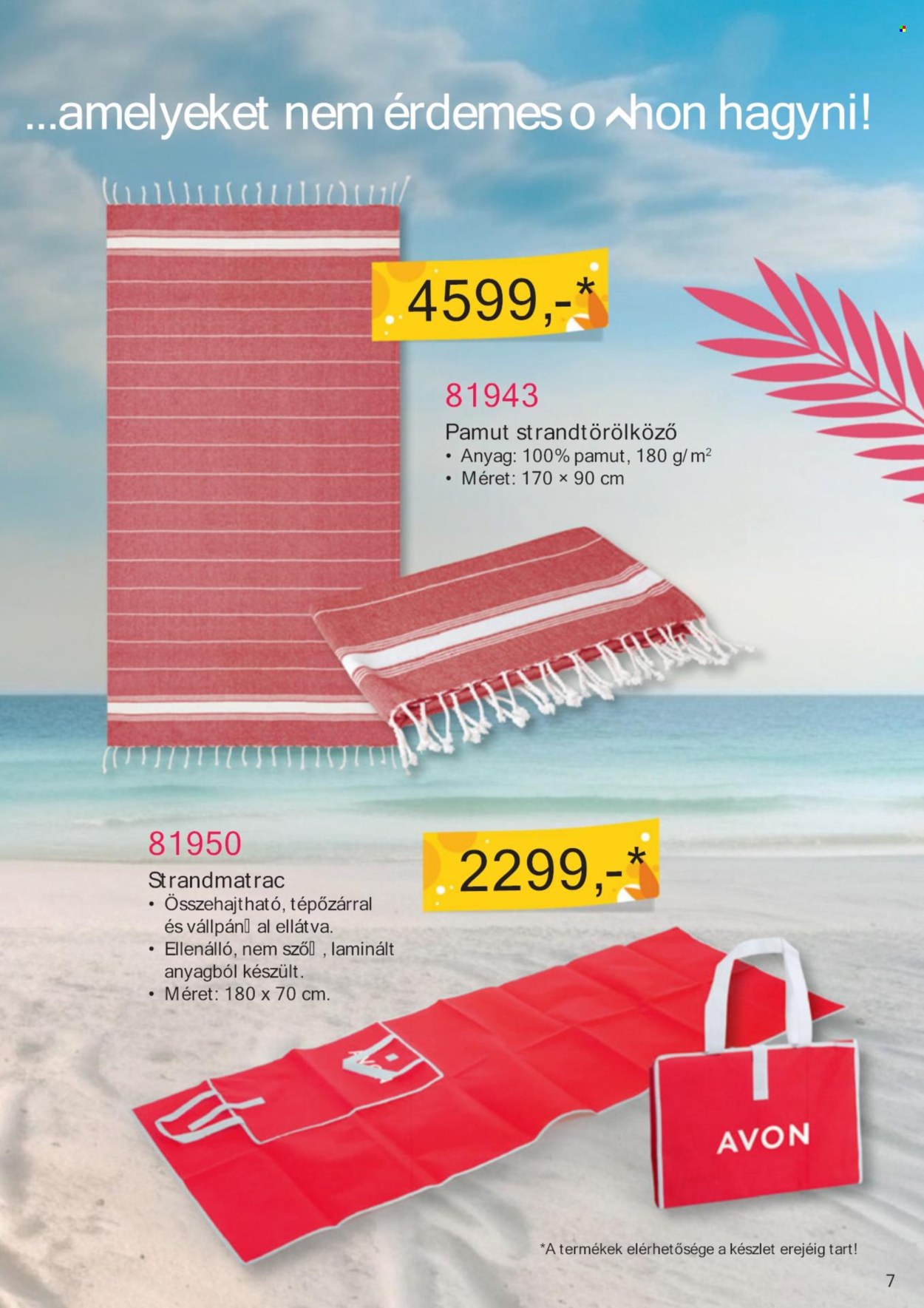 Avon akciós újságok - 2024.06.01 - 2024.06.30. Oldal 7