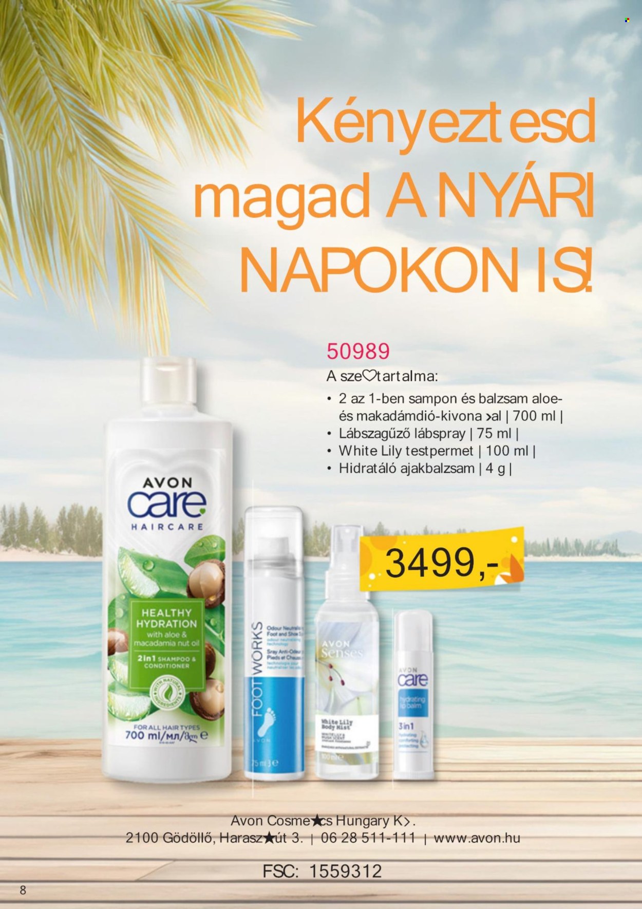 Avon akciós újságok - 2024.06.01 - 2024.06.30. Oldal 8