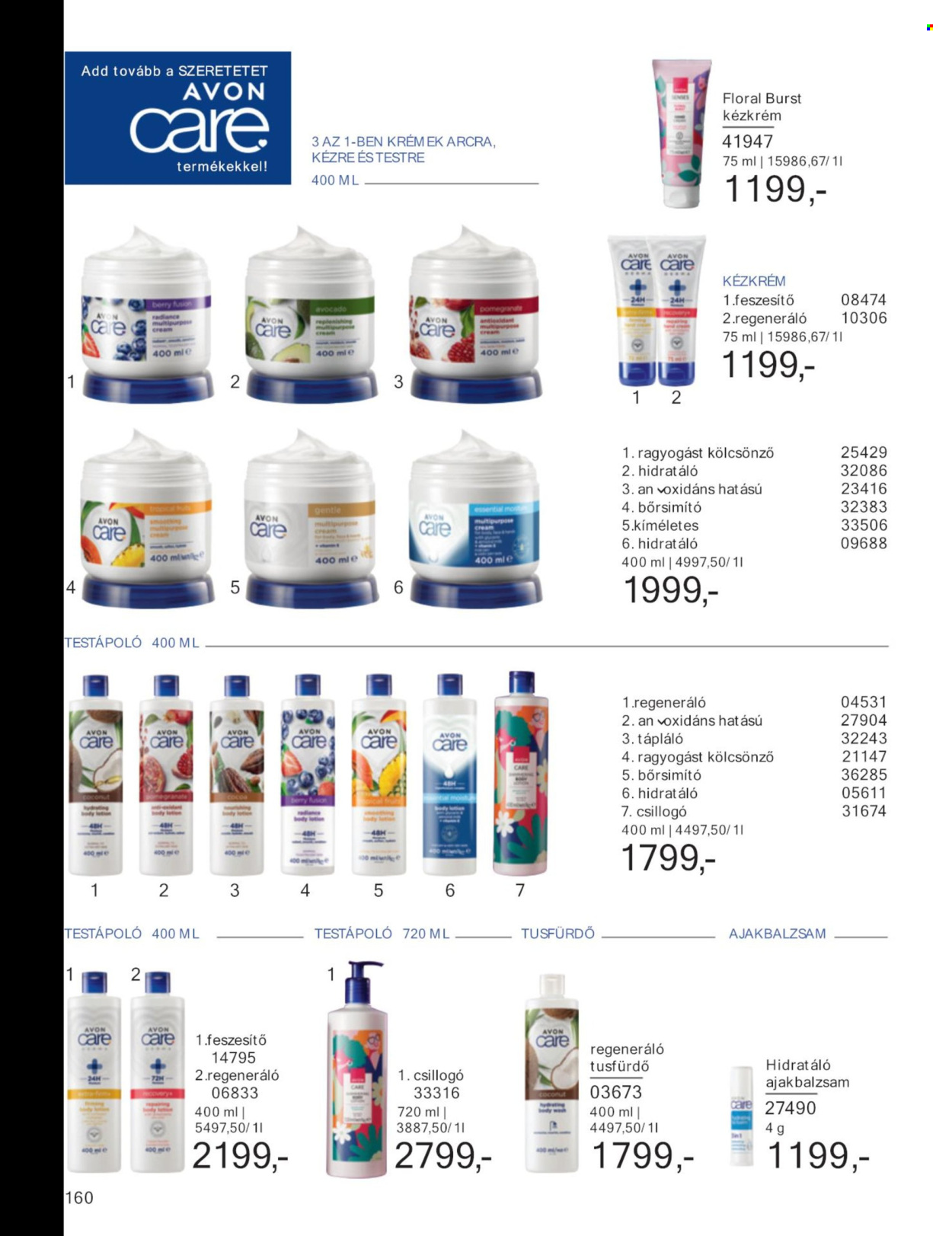Avon akciós újságok - 2024.06.01 - 2024.06.30. Oldal 164