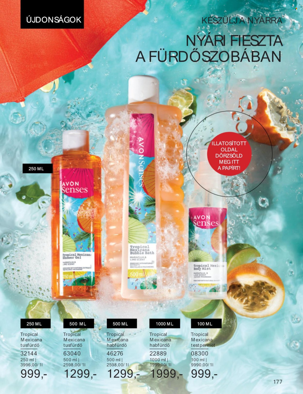 Avon akciós újságok - 2024.06.01 - 2024.06.30. Oldal 181